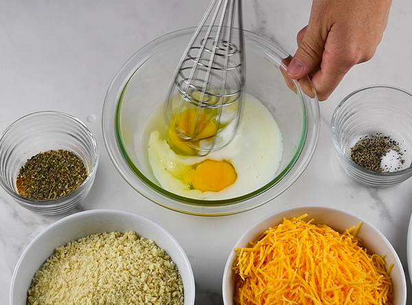 Cheddar Pork Chops Sheet Pan Meal - Step 2